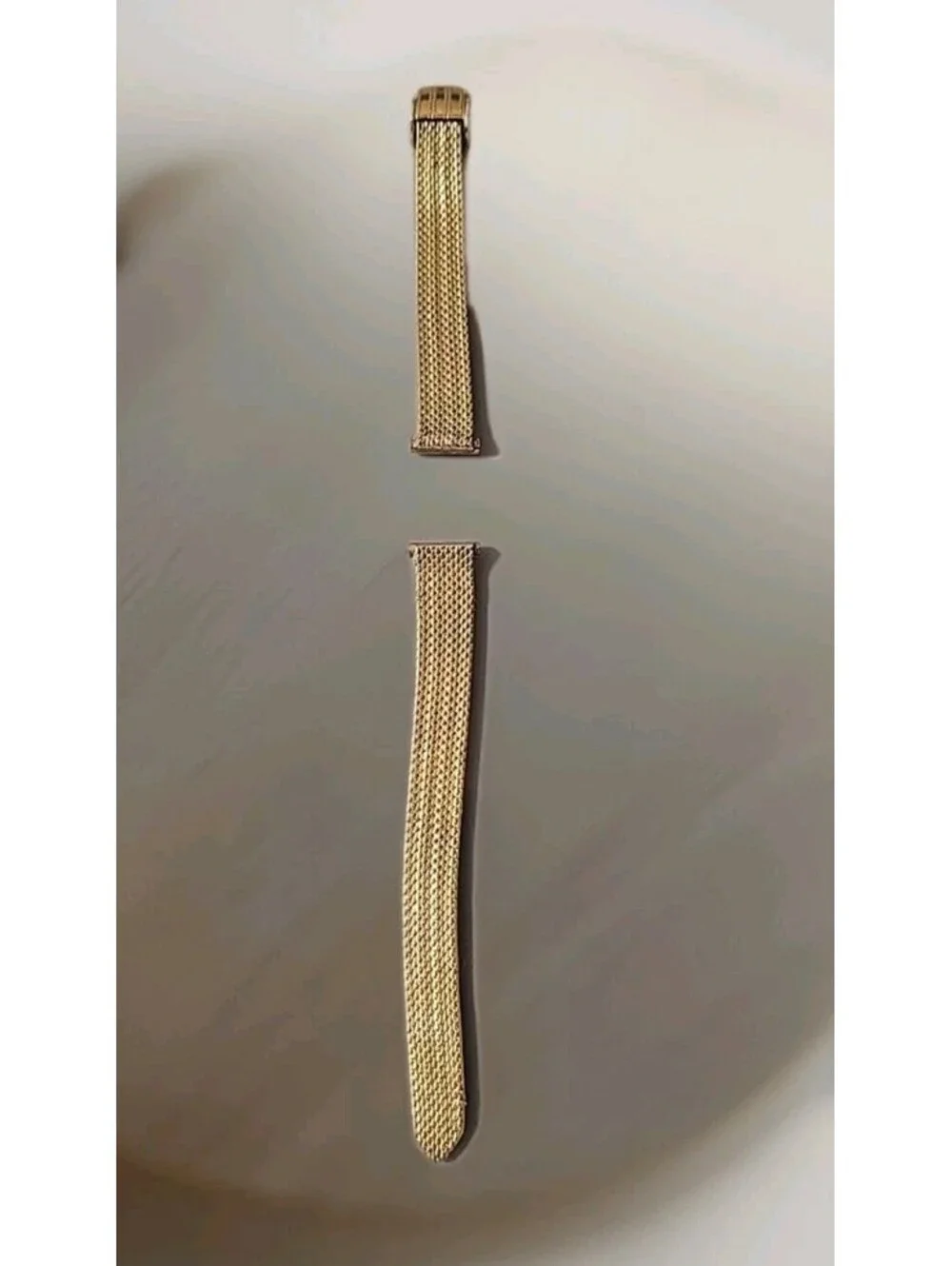 Vtg Art Deco 1940sCharnier 25/000 Antique 10KGF 13mm Ladies Watchband 17. 1g R22
